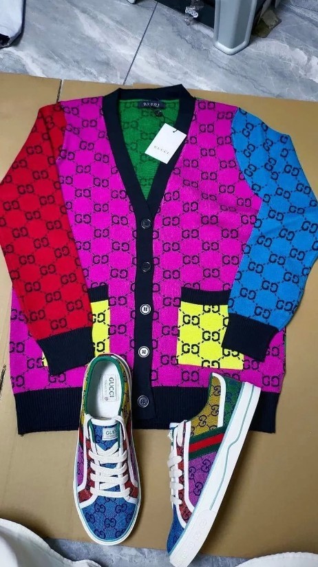 Fashion Sweater with Shoes Set #GUI