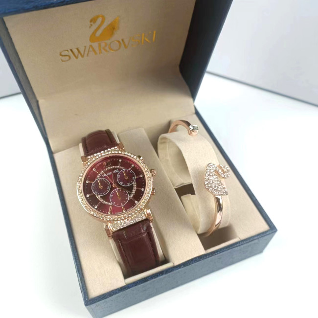 Women Fashion Watch & Bracelets with Box #CHN