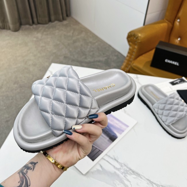 Women Fashion Slides with Box #CHN