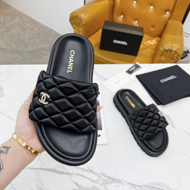 Women Fashion Slides with Box #CHN