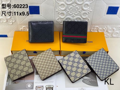 Men's Wholesale Wallet with Box  #GUI
