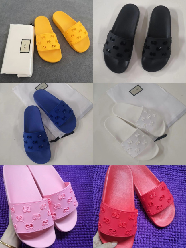 Fashion Summer Slides with Box #GUI