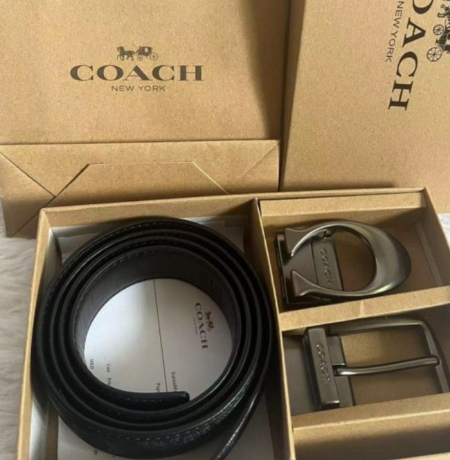 Fashion Coach Belt with Box #COA