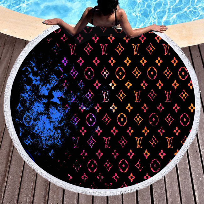 Wholesale designer Beach towel size:150*150cm  #LOV #GUI