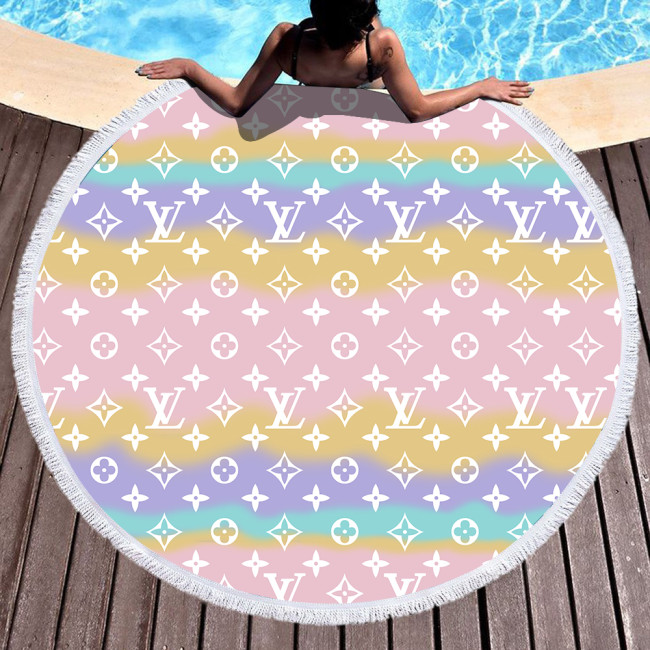 Wholesale designer Beach towel size:150*150cm  #LOV #GUI