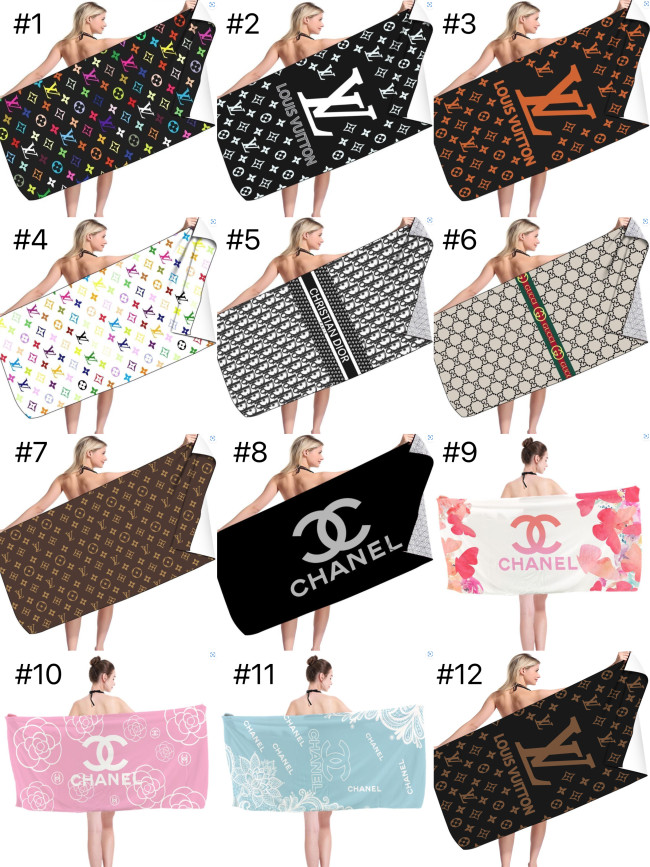 Fashion Beach Towel Size 75cm*150cm #LOV #CHN