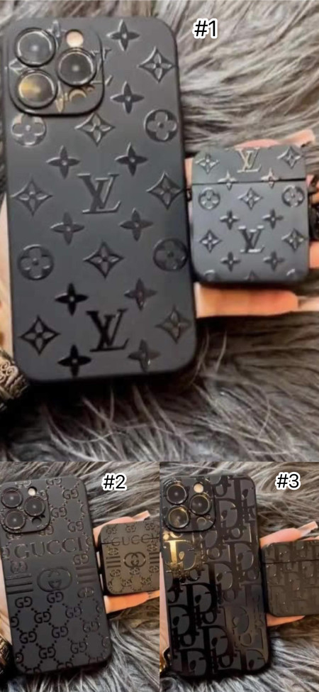 Phone case with airpods cases Set