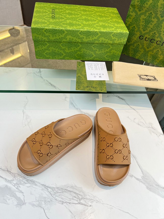 Women Fashion Slides with Box #GUI