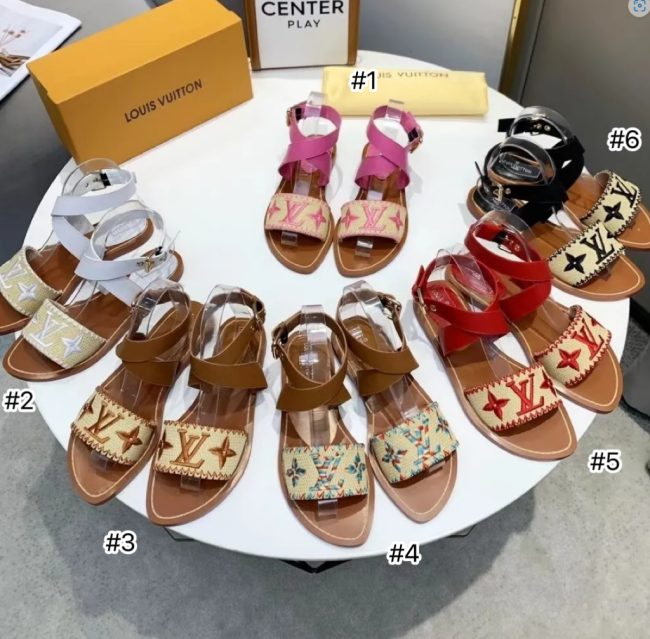 Women Fashion Sandals with Box #LOV