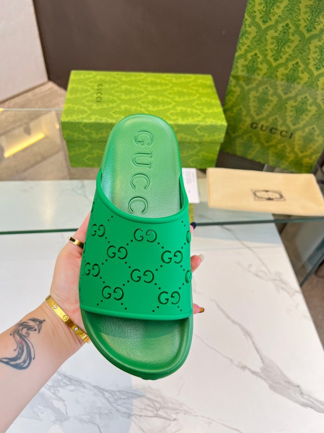 Women Fashion Slides with Box #GUI