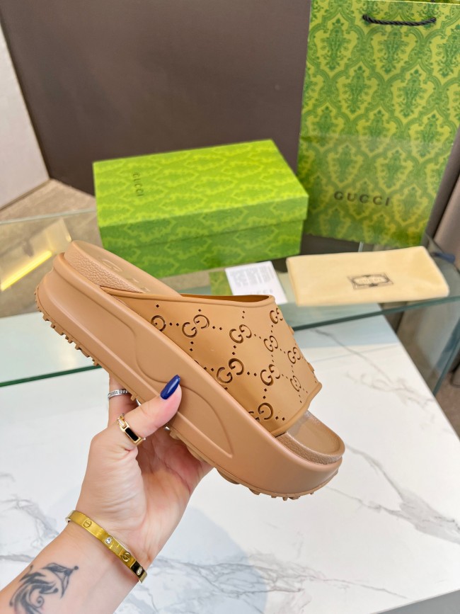 Women Fashion Slides with Box #GUI