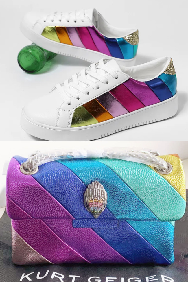 Kurt Geiger Purse with Shoes Set #NOO