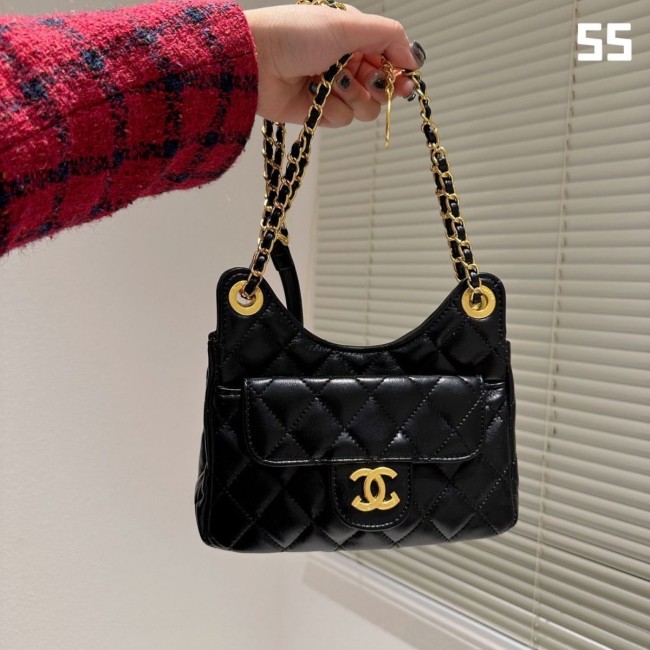 Women Fashion Slides with Bag Set #CHN