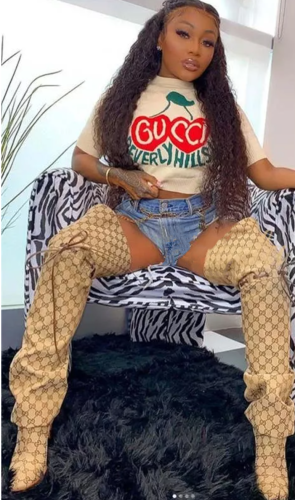 Fashion Boots with Shirt Set #GUI