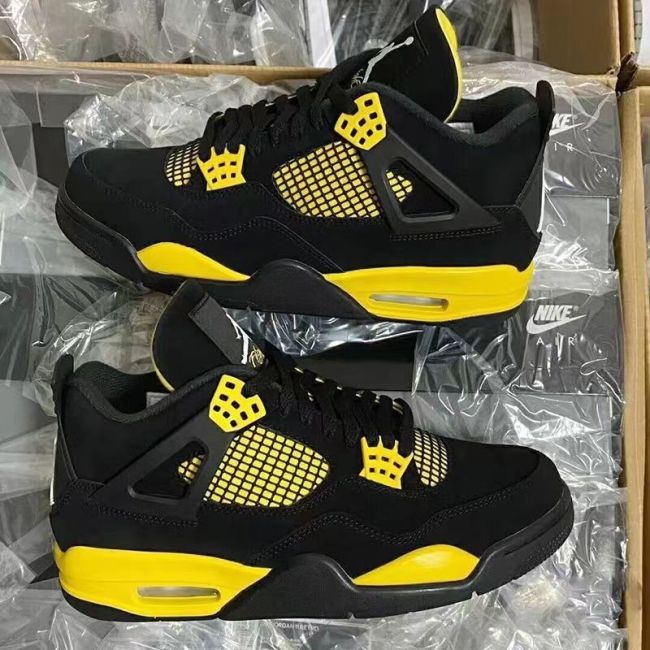 Fashion Sports Shoes AJ4 with Box #NIK
