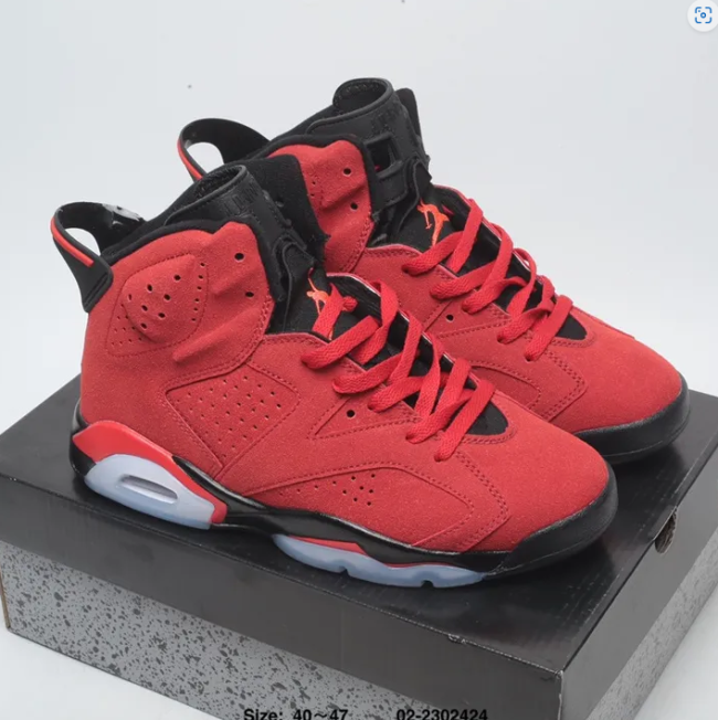 Fashion Sports Shoes AJ6 with Box #NIK