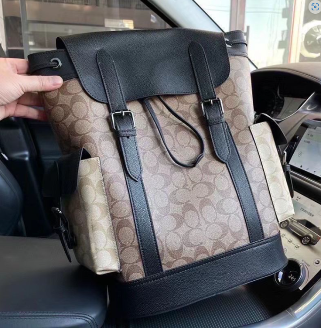Men's Coach Backpack Bag #COA