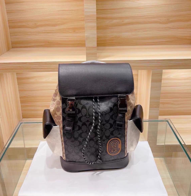 Men's Coach Backpack Bag #COA