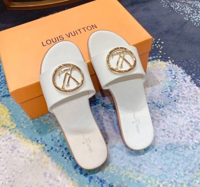 Women Fashion Slides with Box #LOV