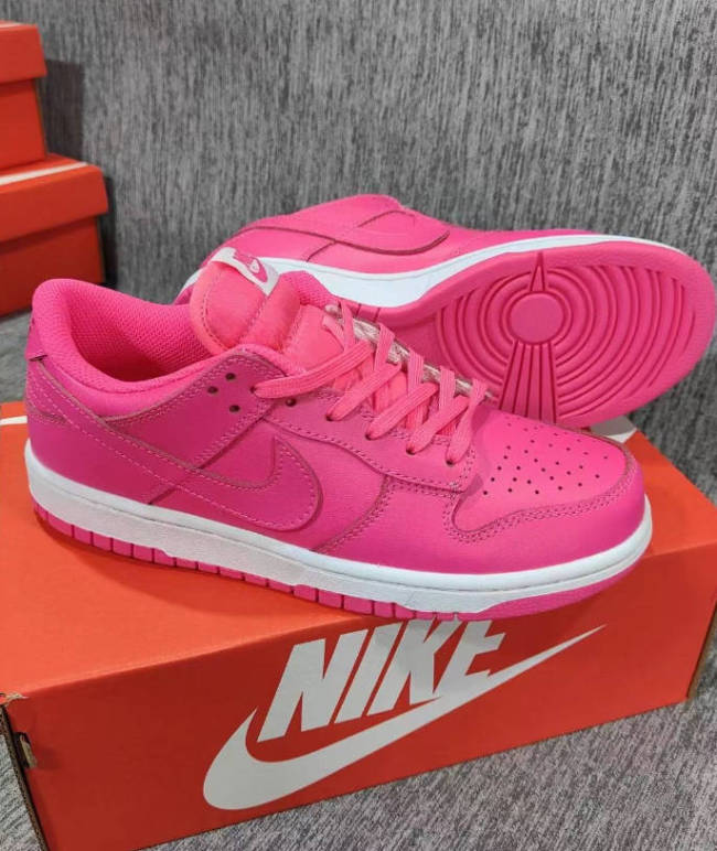 Women Pink Sports Dunk Shoes with Box #NIK