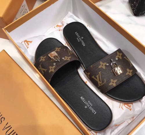Women Fashion Slides with Box #LOV