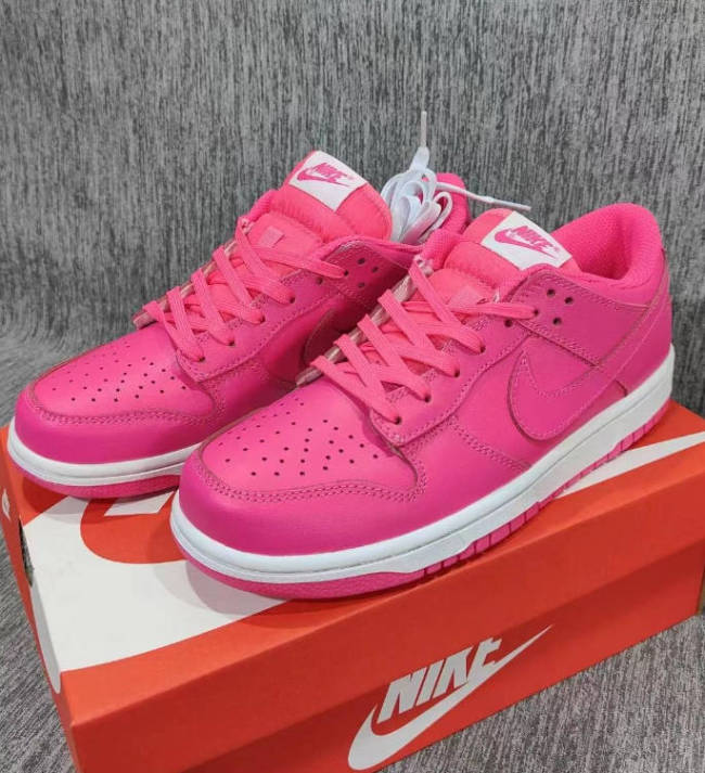 Women Pink Sports Dunk Shoes with Box #NIK