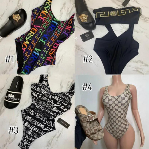 1 Set Fashion Slipper & Swimsuit Free Usps Shipping #GUI #VER