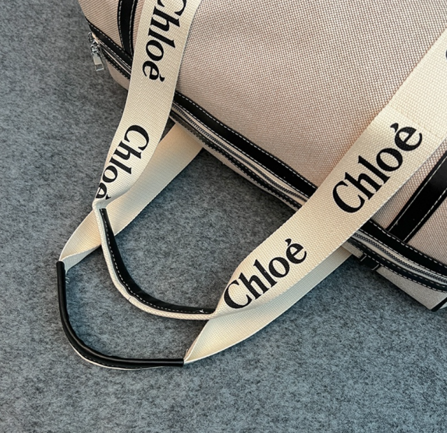 Chloe Canvas Lugguage Bag 