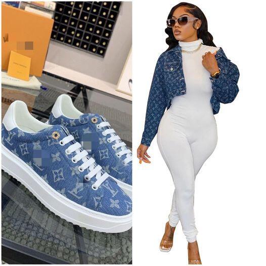 Fashion Shoes with Jean Jacket Set Free Shipping #LOV