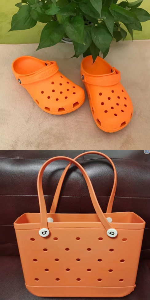 Crocs Bag and Shoes Set #NOO