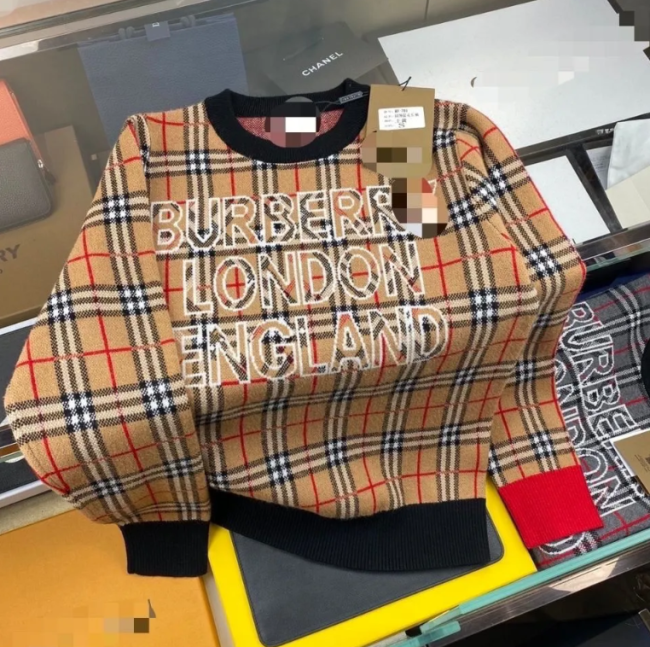 Fashion Sweater with Tags #BUR