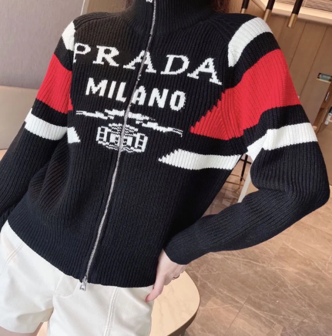 Women Fashion Sweater Zipper Cardigan #PRD