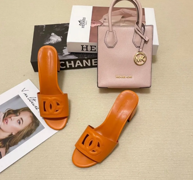 Women Fashion Slides with Box #DG