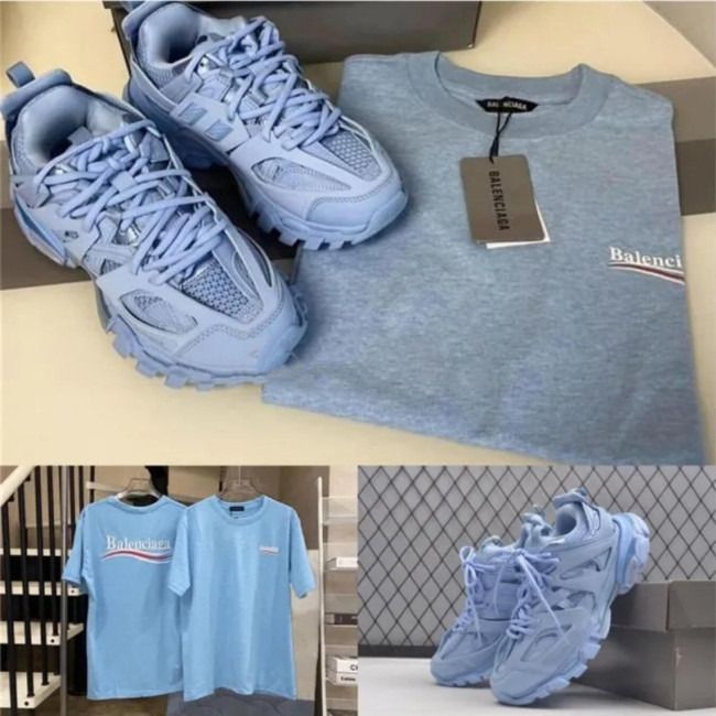 Fashion Shirt with Shoes Set #BAL