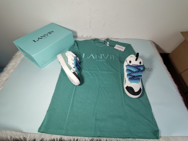 Fashion LANVIN Shoes and Shirt Set #NOO