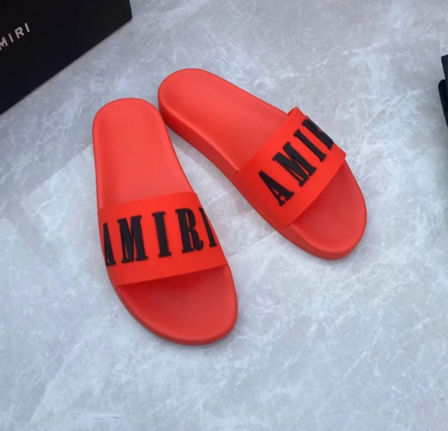 Fashion Amiri Slides with Box 