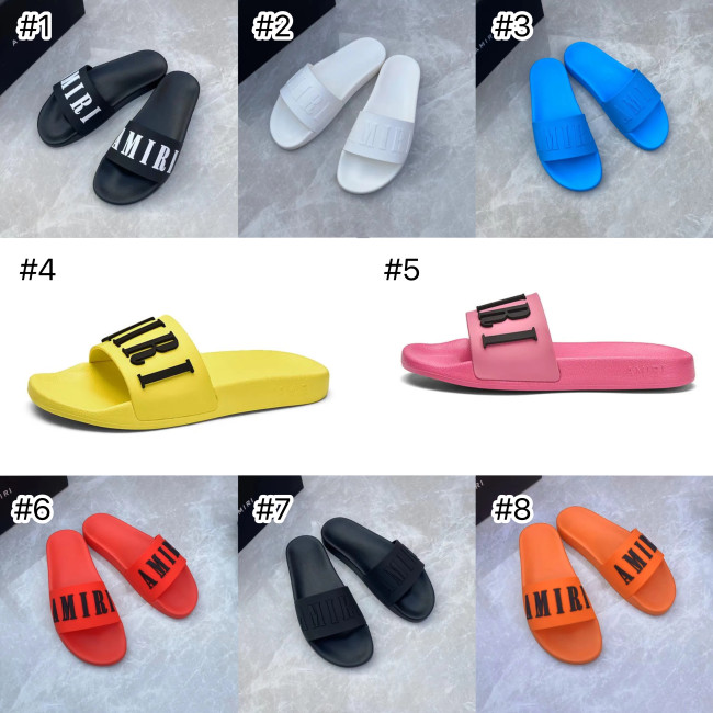 Fashion Amiri Slides with Box 