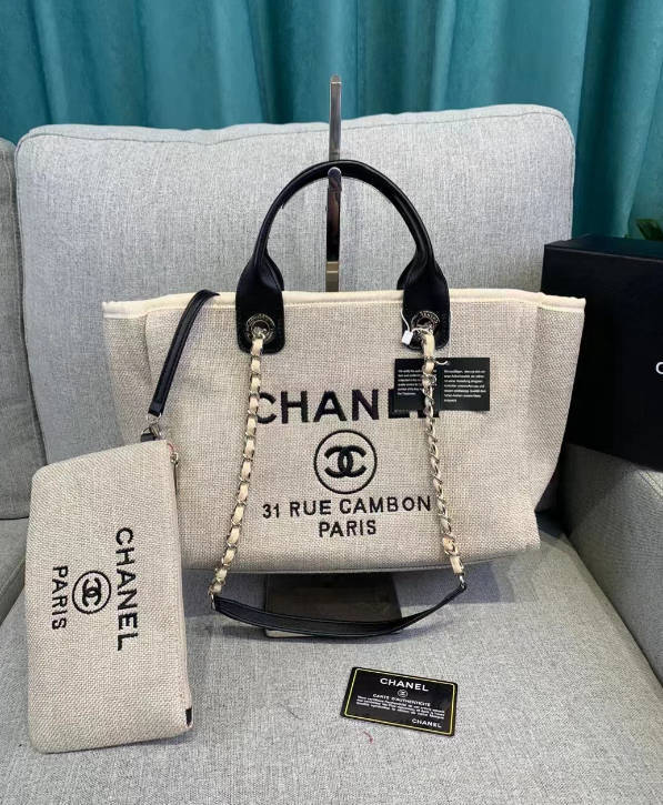 Fashion Slides with Bag Set #CHN