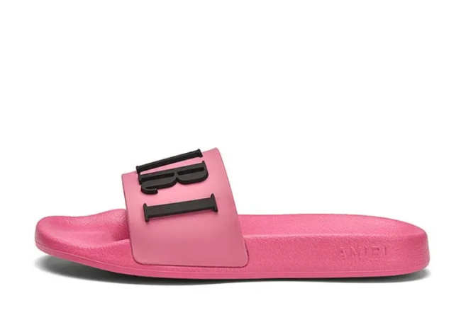 Amiri Slides with Shirt Set