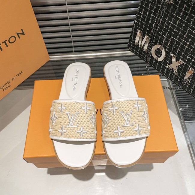 Women Fashion Slides with Box #LOV