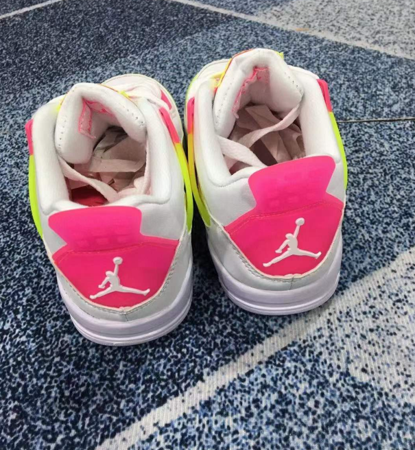 Fashion Kids Sports Shoes AJ4 with Box #NIK