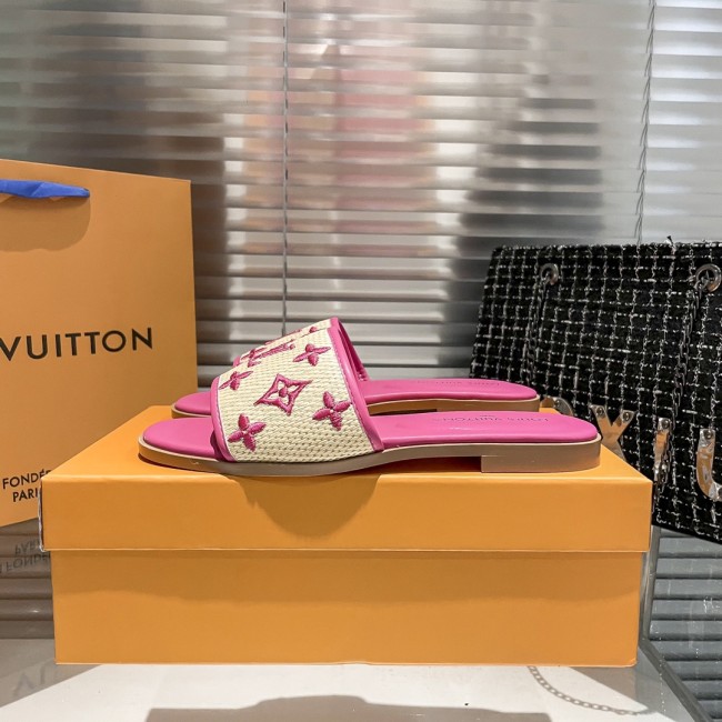 Women Fashion Slides with Box #LOV