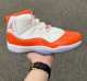 Orange AJ11 with Box Free usps Shipping