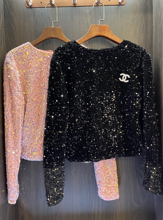 Fashion Sequin Blouse #CHN