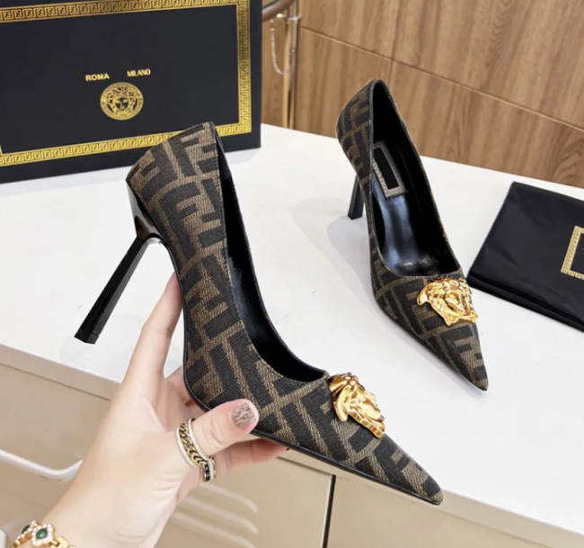 Women Fashion Heels with Box #FEI