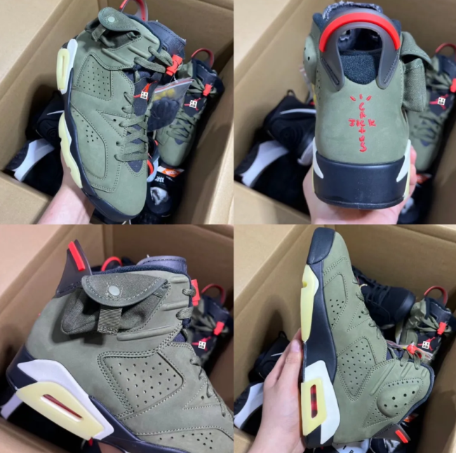 Fashion Sports Shoes AJ6 with Box #NIK