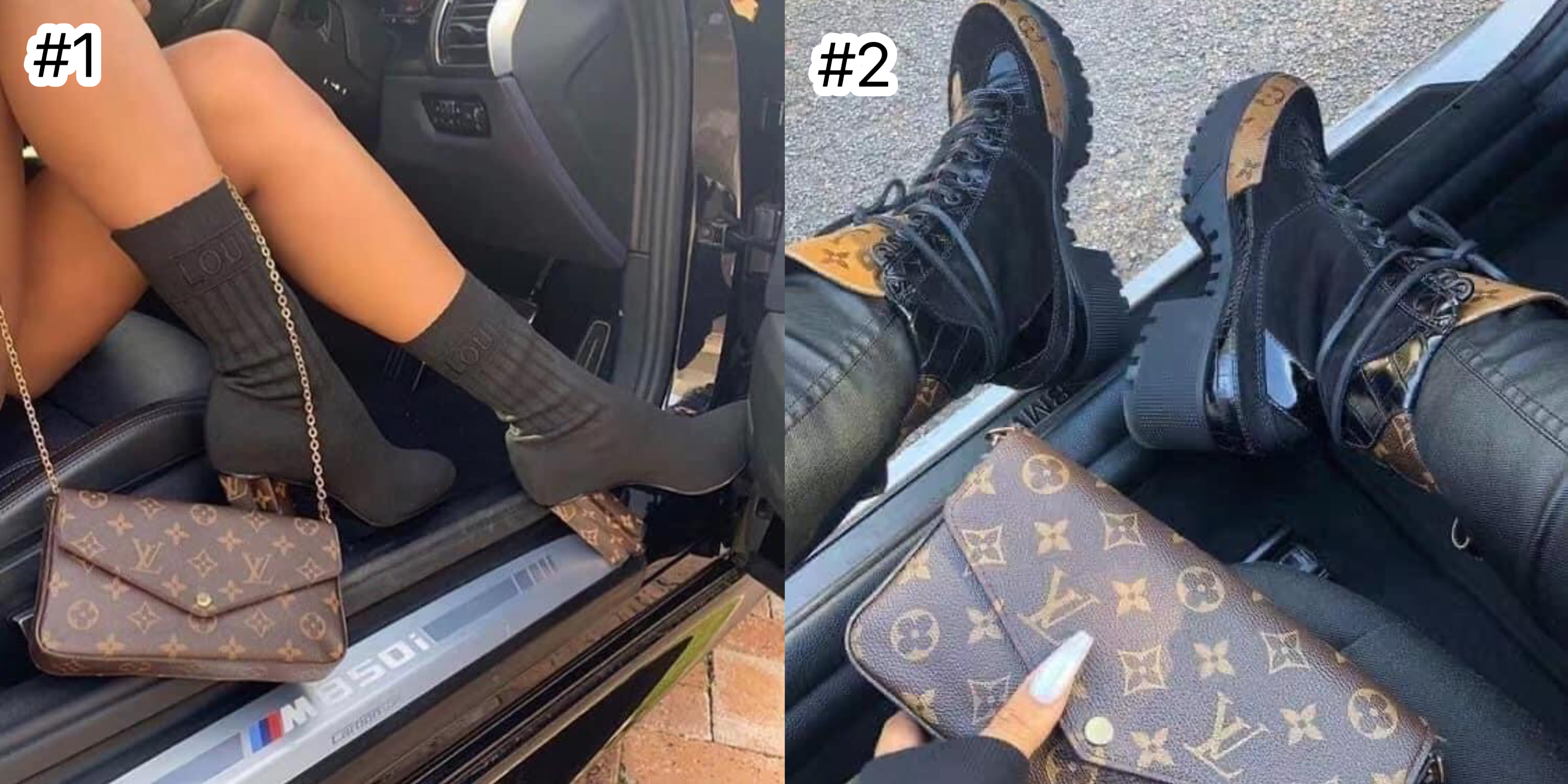 Fashion Boots with Bag Set Free Shipping #LOV
