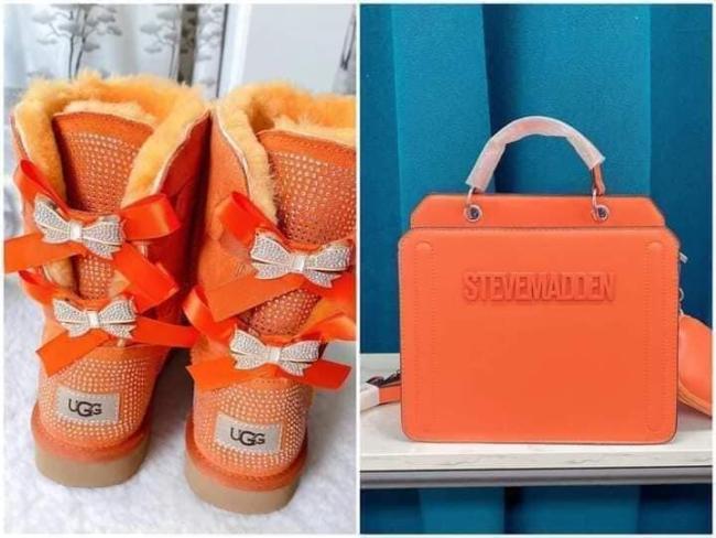 Fashion Winter Boots with Bag Set #UG