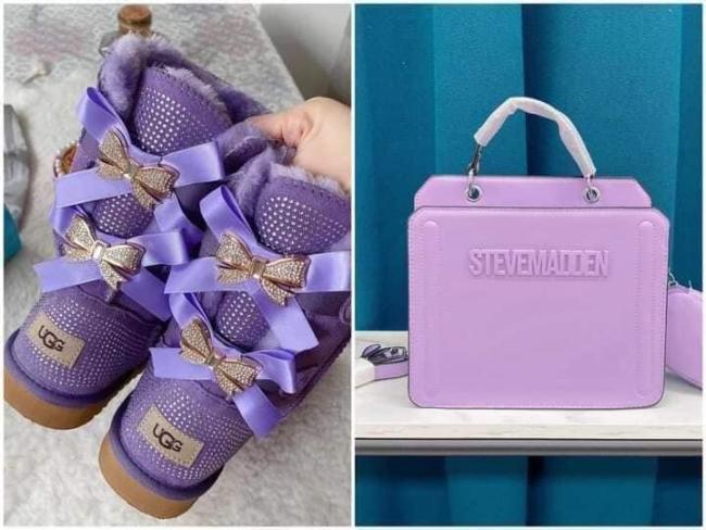 Fashion Winter Boots with Bag Set #UG