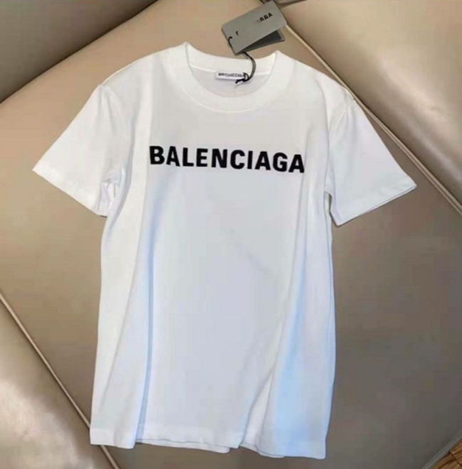 Fashion Cotton Printed Logo Shirt with Tags #BAL